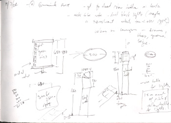 drawings for measurements of Brunswick tents